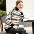 Winter Fashion Women Turtleneck sweater christmas custom ladies knit clothing sweaters